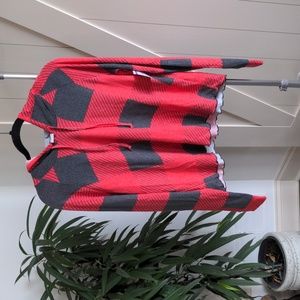 NWT BP buffalo plaid hoodie top